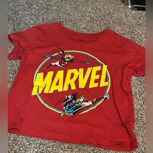 Marvel crop top